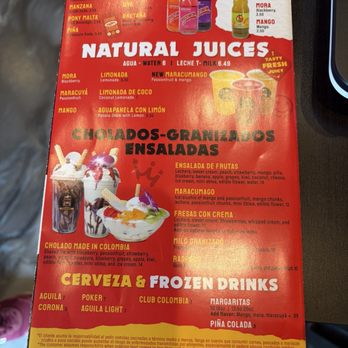 Made in Colombia - Menu - Fast Food Near Me - Hicksville, New York