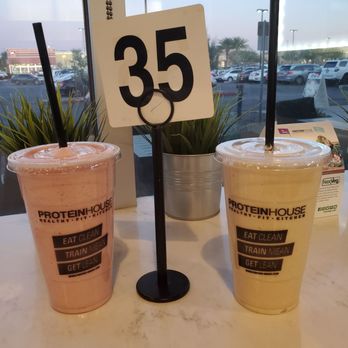 PROTEINHOUSE - Strawberry and peanut butter shake - Juice Bars & Smoothies Near Me - Gilbert, Arizona