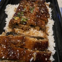 Unagi Don - savory eel dish very delicious highly recommend
