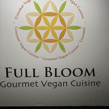 Full Bloom Vegan - Restaurant sign - Vegan Near Me - Miami Beach, Florida