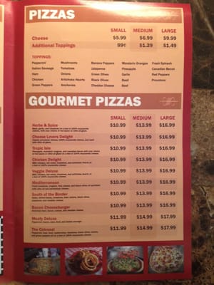 Menu photo 2 Red Onion Pizza Knoxville, TN Menu photo 2 Red Onion Pizza Knoxville, TN
