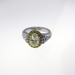 Plateau Jewelers - Yellow and White Diamond Ring