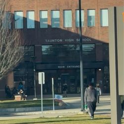 Taunton High School - Front entrance