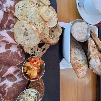 Play Food And Wine - Charcuterie plate and Sourdough bread - Wine Bars Near Me - Ottawa, Ontario Play Food And Wine - Charcuterie plate and Sourdough bread - Wine Bars Near Me - Ottawa, Ontario