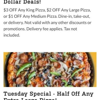 Straw Hat Pizza - Website still shows the Tuesday special as of June 23, 2026 - Pizza Near Me - Bakersfield, California Straw Hat Pizza - Website still shows the Tuesday special as of June 23, 2026 - Pizza Near Me - Bakersfield, California