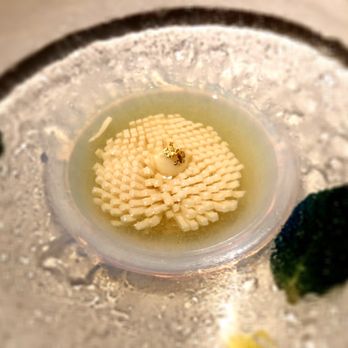 Tate Dining Room & Bar - Chrysanthemum tofu soup - Bars Near Me - Hong Kong, HK