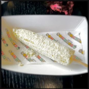 Sombrero Tacoria Nanuet - Elote - I requested without chili powder for my child who doesn't do spicy - Tacos Near Me - Nanuet, New York
