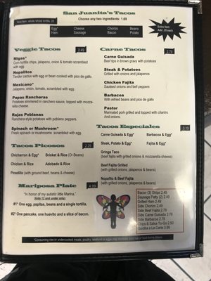 Menu photo 3 San Juanita Tacos Austin, TX Menu photo 3 San Juanita Tacos Austin, TX