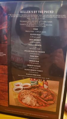 Menu photo 7 Keller's BBQ Altamonte Springs, FL