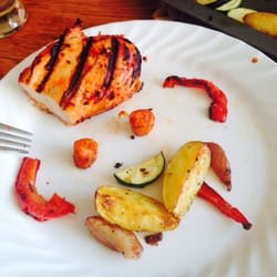 Chef Matt - Amazing; perfectly moist, grilled Beebee - Cue perfectly coloured chicken. #LookAtThatMoistChar