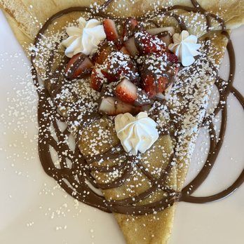 Le Cafe Du Sud - Strawberry Nutella crepe - Bakeries Near Me - Las Vegas, Nevada Le Cafe Du Sud - Strawberry Nutella crepe - Bakeries Near Me - Las Vegas, Nevada