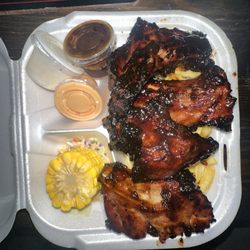 Double B BBQ - BBQ Ribs Meal