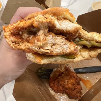 The Cut - Only chicken and bun, nothing else. - Burgers Near Me - Irvine, California