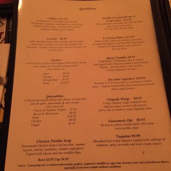 La Siesta Restaurante - Menu - 10/20/17 - Mexican Near Me - Winthrop, Massachusetts La Siesta Restaurante - Menu - 10/20/17 - Mexican Near Me - Winthrop, Massachusetts