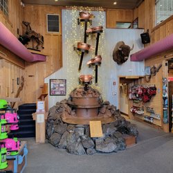 Alaska Wild Berry Products - The two story chocolate fountain.