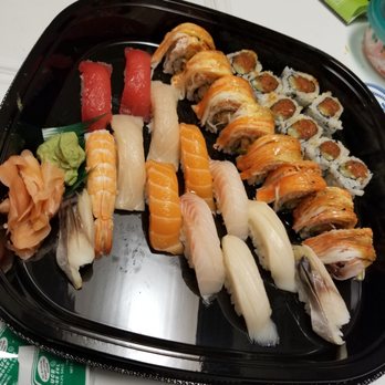 Takumi - 5. Sushi for 2, less one shrimp piece I already devoured. - Sushi Bars Near Me - Pearland, Texas Takumi - 5. Sushi for 2, less one shrimp piece I already devoured. - Sushi Bars Near Me - Pearland, Texas