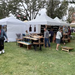 Art in the Park - People just walking around looking at stuff