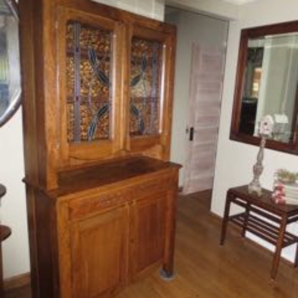 China cabinet windows - AFTER China cabinet windows - AFTER