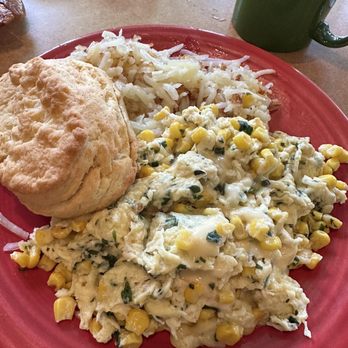 Geraldine's Counter - White Corn, Havarti & Herbs Scramble - American Near Me - Seattle, Washington