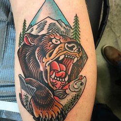 Bulldog Tattoo Parlor - Done by Kasper