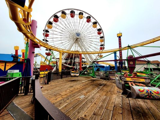 Pacific Park on the Santa Monica Pier by null