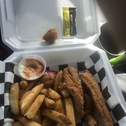 Two fish plate