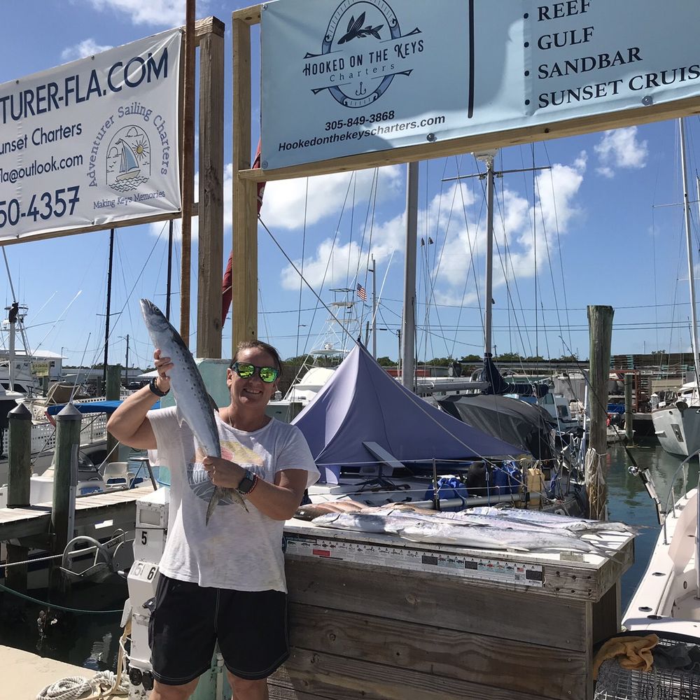 Hooked on the Keys - Spanish Mackerel - Boat Charters Near Me - Marathon, Florida