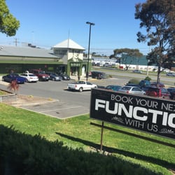 Our view from our table of Dan Murphys and Princes Highway