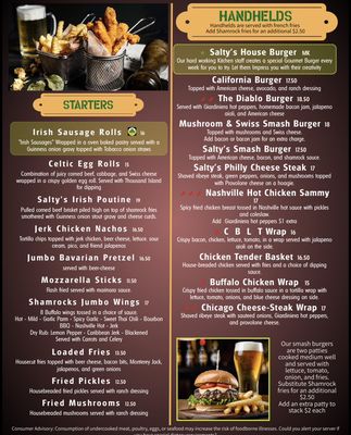 Menu photo 2 Salty Shamrock Apollo Beach, FL Menu photo 2 Salty Shamrock Apollo Beach, FL