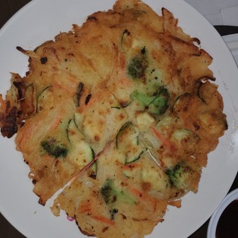 Seoul Korean Restaurant - Vegetable pancake. Huge! - Korean Near Me - Edgewood, Maryland Seoul Korean Restaurant - Vegetable pancake. Huge! - Korean Near Me - Edgewood, Maryland