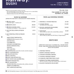 Rahway Sushi