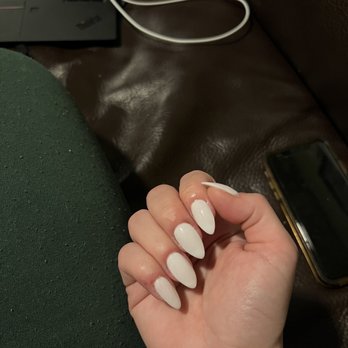 GiGi Nail Spa - Can't go wrong with this whitish/blue dip powder - Nail Salons Near Me - Forest Hills, New York GiGi Nail Spa - Can't go wrong with this whitish/blue dip powder - Nail Salons Near Me - Forest Hills, New York