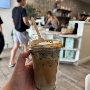 Ceré Tea - Black sesame coffee einspanner $7.50 - Bubble Tea Near Me - Saratoga, California Ceré Tea - Black sesame coffee einspanner $7.50 - Bubble Tea Near Me - Saratoga, California