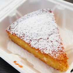 Gracious Plenty Bakery & Breakfast - Almond Cake @tiffhuangry