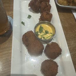 Fried Couscous Mac & Cheese Balls