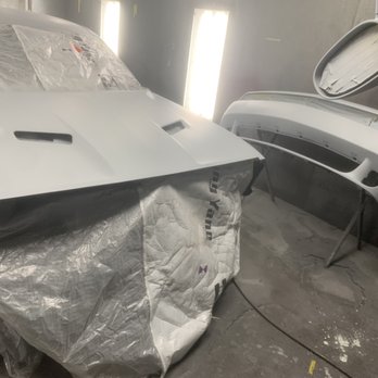 Prolan Auto Collision & Accessories - Dodge Challenger painted and put back together - Body Shops Near Me - Forest Park, Georgia