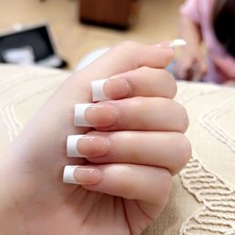 french tip nails french tip nails