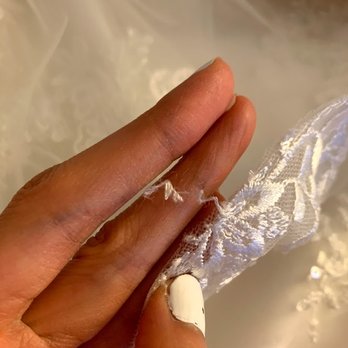 Zeppelin Cleaners - Hanging pieces of thread/lace from my dress :( - Sewing & Alterations Near Me - Northridge, California Zeppelin Cleaners - Hanging pieces of thread/lace from my dress :( - Sewing & Alterations Near Me - Northridge, California