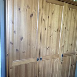 Pacific Sunset Junk Removal - Large, wooden cabinet