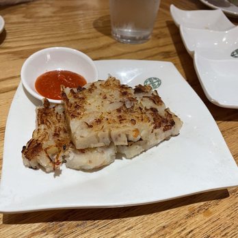 Tim Ho Wan - Hell's Kitchen - Pan Fried Turnip Cake - Dim Sum Near Me - New York, New York Tim Ho Wan - Hell's Kitchen - Pan Fried Turnip Cake - Dim Sum Near Me - New York, New York