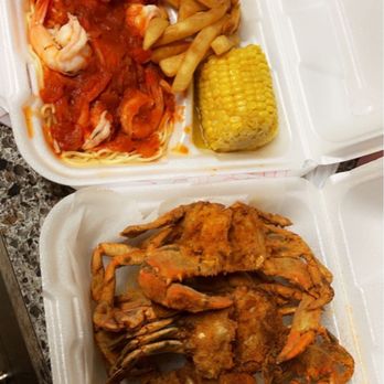T N Crab Shack - Fried Blue Crab and Shrimp Enchilada - Seafood Near Me - Tampa, Florida T N Crab Shack - Fried Blue Crab and Shrimp Enchilada - Seafood Near Me - Tampa, Florida