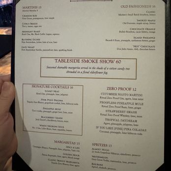 Lewis Prime Grill - Cocktail menu - American Near Me - Wellington, Florida