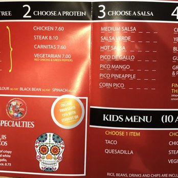 California Burrito - Menu - Mexican Near Me - Hudson, New Hampshire