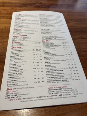 Menu photo 1 North Italia Birmingham, AL Menu photo 1 North Italia Birmingham, AL