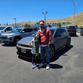 Carson City Hyundai - A picture of my daughter and I on delivery day! Seriously, go see Nate, he will absolutely take care of you! - Car Dealers Near Me - Carson City, Nevada