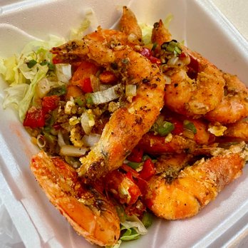 Monkey King BBQ & Noodle - Salt & Pepper Shrimp w/ Heads - Cantonese Near Me - Lenexa, Kansas