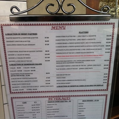 Menu photo 1 La Parisienne Pates Carlton, VIC