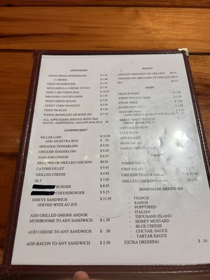 Menu photo 2 Roberts Americus Restaurant Lafayette, IN