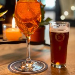 Wirtshaus im Braunauer Hof - Complimentary drinks for staying in the hotel across the street.