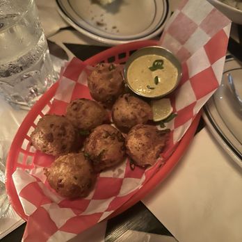 Miss Lily's 7A Cafe - Cod Fritters - Caribbean Near Me - New York, New York Miss Lily's 7A Cafe - Cod Fritters - Caribbean Near Me - New York, New York